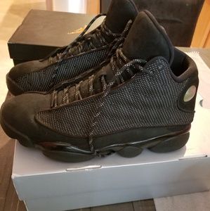 Nike Air Jordan Retro 13 Black Cat 9.5